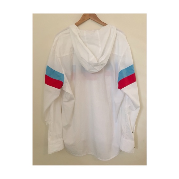 NWOT INC Long Sleeve Hooded Shirt - Picture 2 of 5